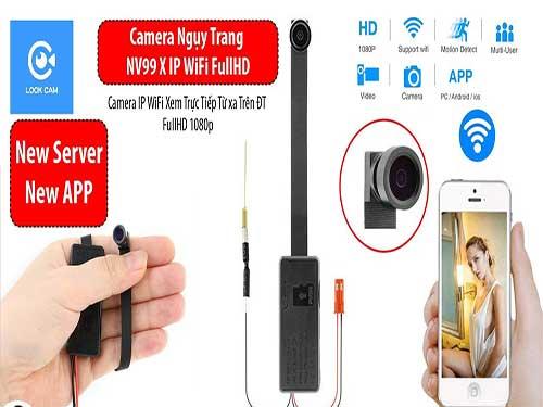 Camera NV99 quay lén có kết nối wifi